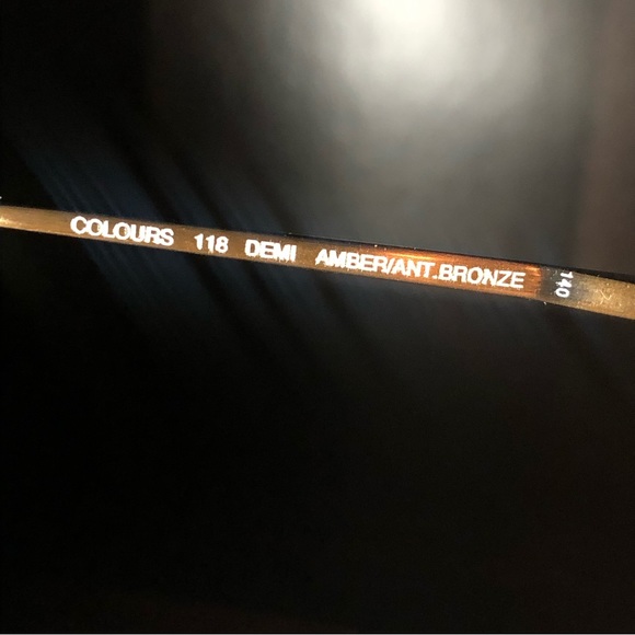 Alexander Julian Colours Amber/ant Bronze EyeGlass Frames 51-20 - Picture 7 of 8